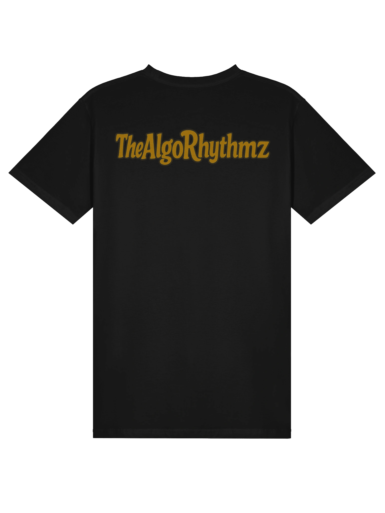 The AlgoRhythmz Official Logo Tee - 2 (Yellow) product image (2)
