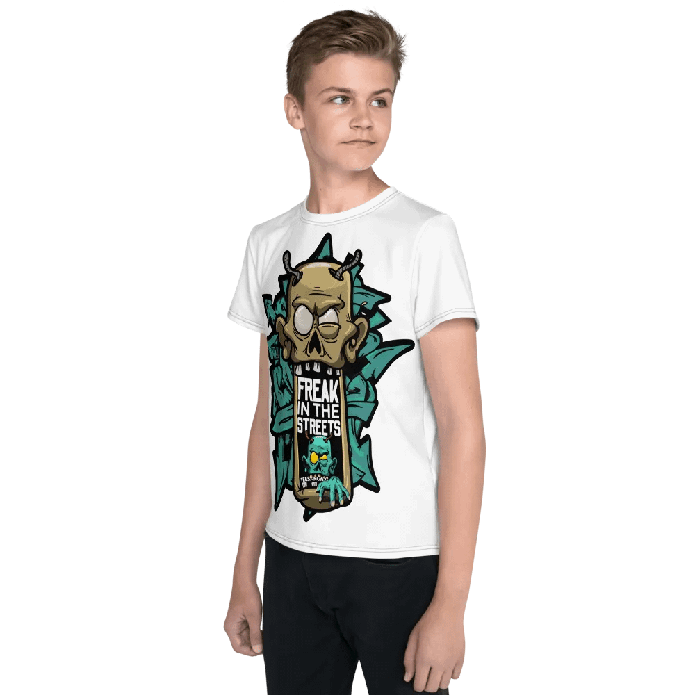 Youth Graphic Tee - Freak in the Streets V15 product image (5)