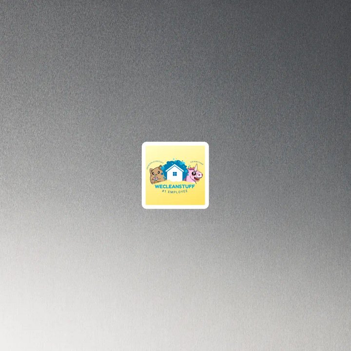 We Clean Stuff Magnet product image (2)