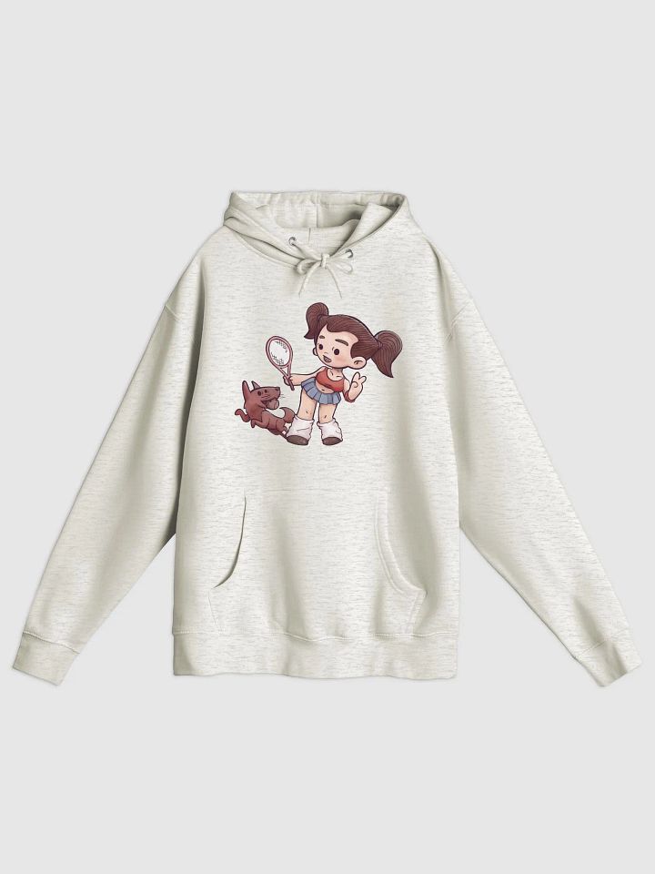 She & Her Pet | Lane Seven Premium Pullover Hoodie product image (2)