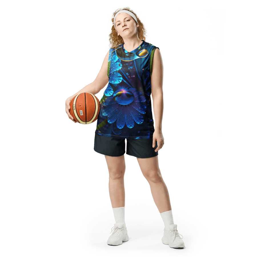 Kawaiikitten Exclusive Premium DewDrop Basketball Sports Sleeveless Jersey product image (6)