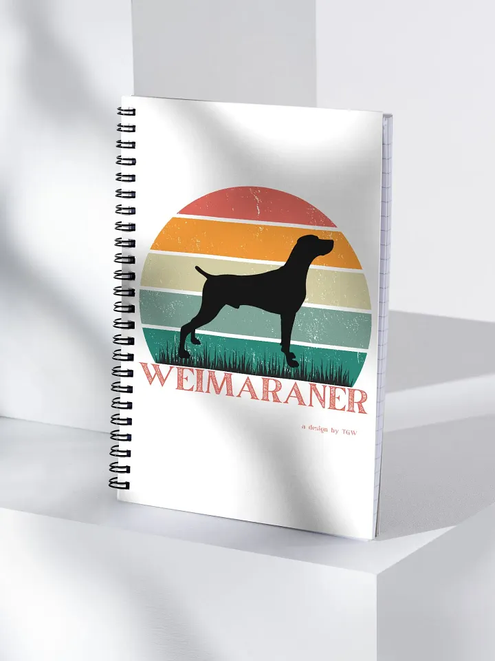 Vintage Weim - Spiral Notebook product image (1)