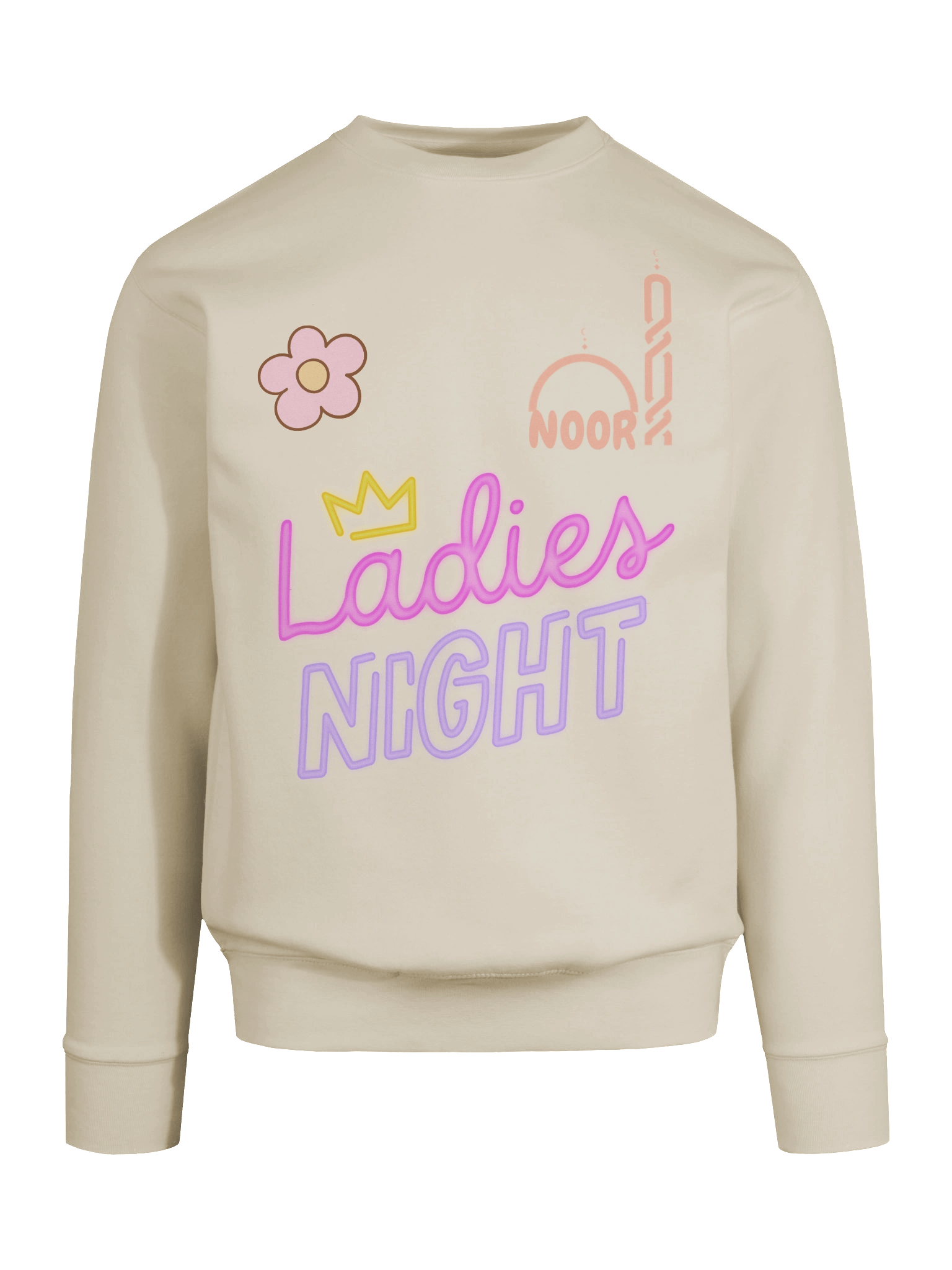 Ladies Night Noor Cotton Crew Sweatshirt product image (45)