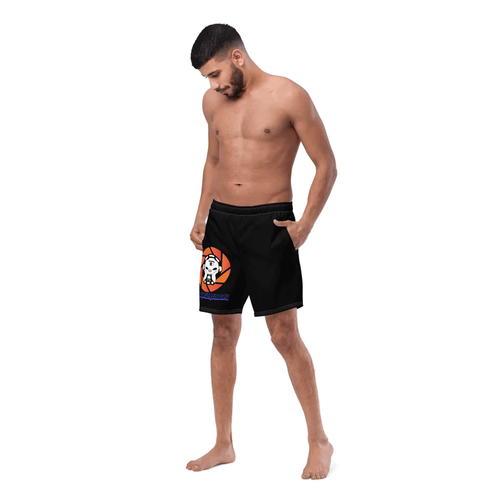 Rombing Target Graphic All-Over Swim Trunks product image (6)