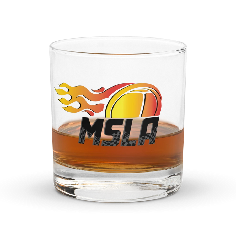 MSLA Logo Rocks Glass product image (1)