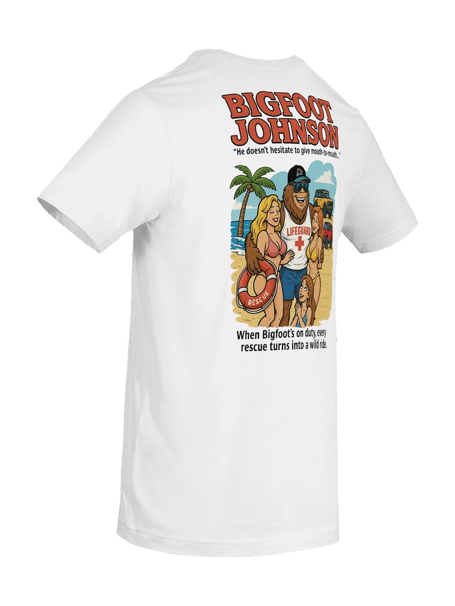 Bigfoot Johnson Lifeguard Tee (White) product image (10)
