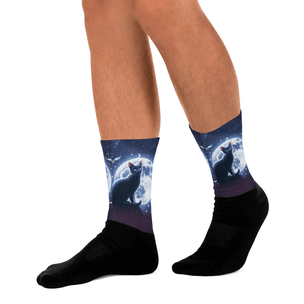 Black Foot Sublimated Socks product image (10)