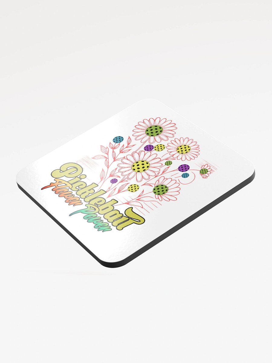Pickleball Flower Power Coaster Set product image (4)