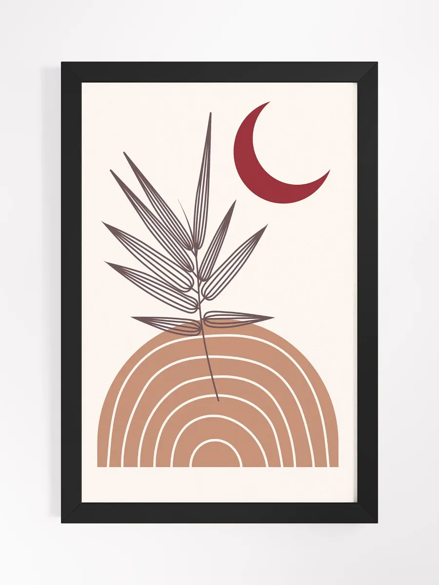 Crescent Botanical Harmony Poster product image (5)