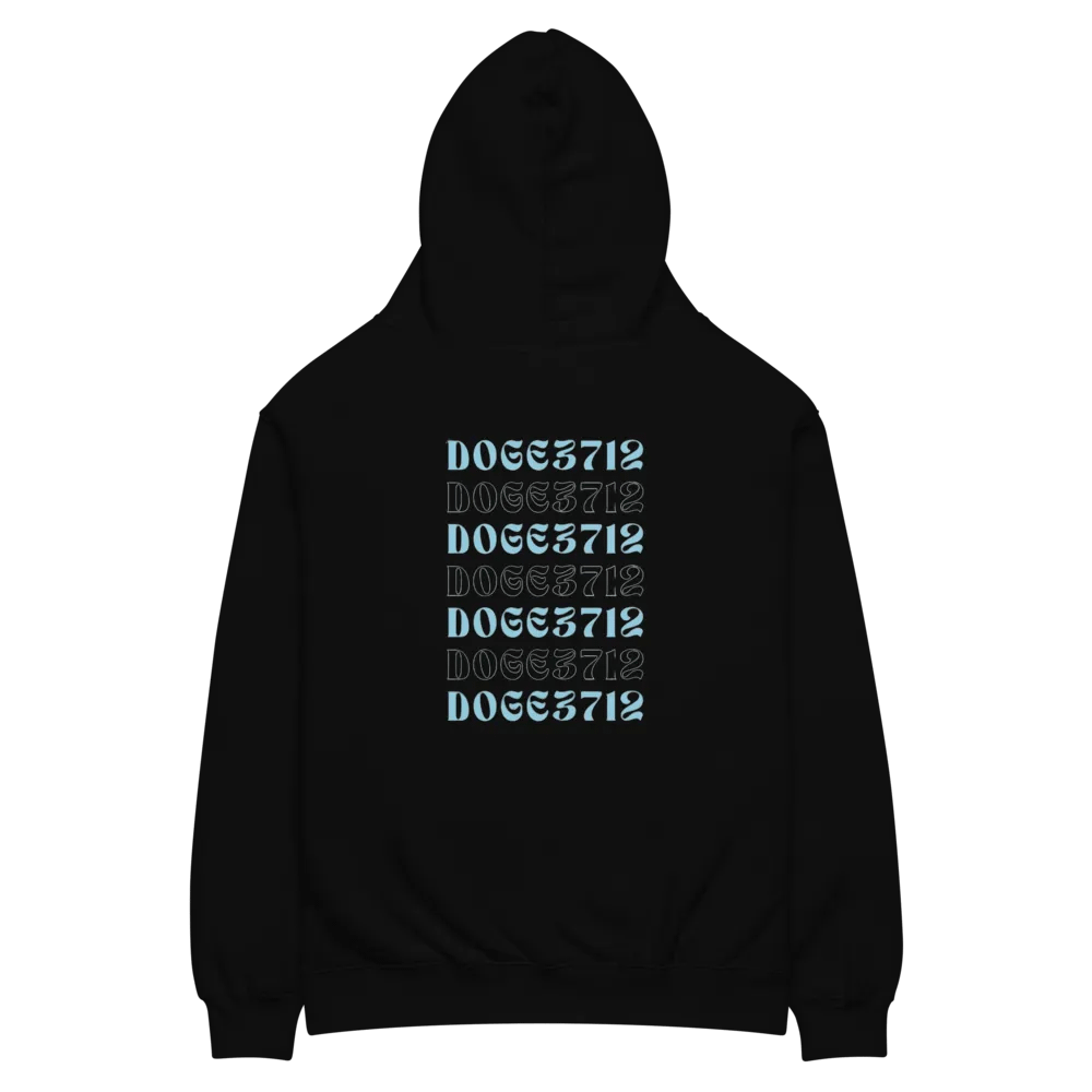 Doge3712 Hoodie mit schrift backprint product image (12)