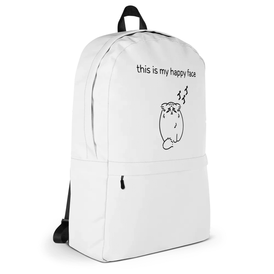 This Is My Happy Face - Backpack product image (4)