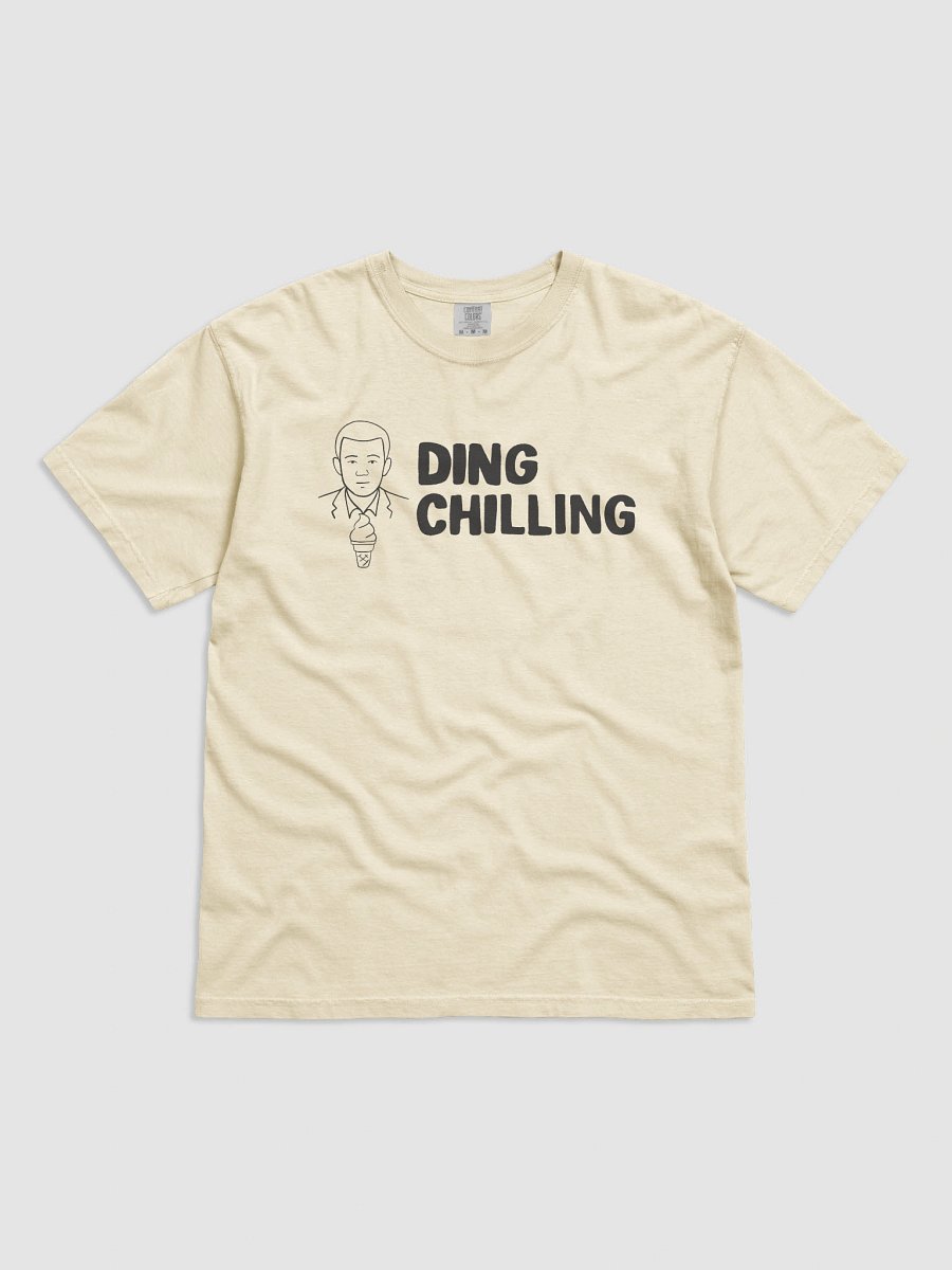 Ding Chilling [4b] – Funny Chess Meme Design | Black Line Art for Light Colors | T-Shirt product image (5)
