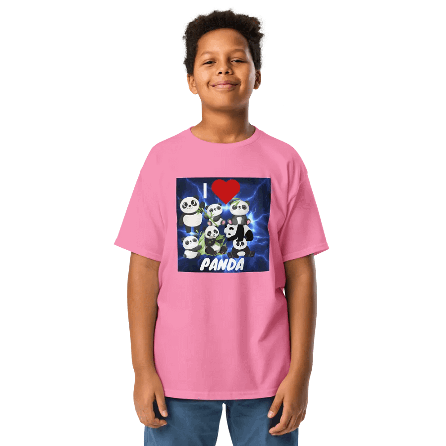 T-Shirt Kids Panda Design product image (1)