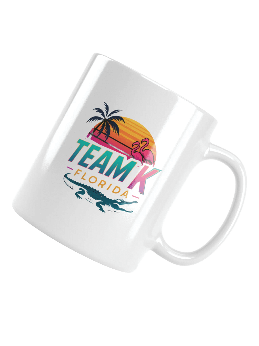 Team K Florida White Mug product image (4)
