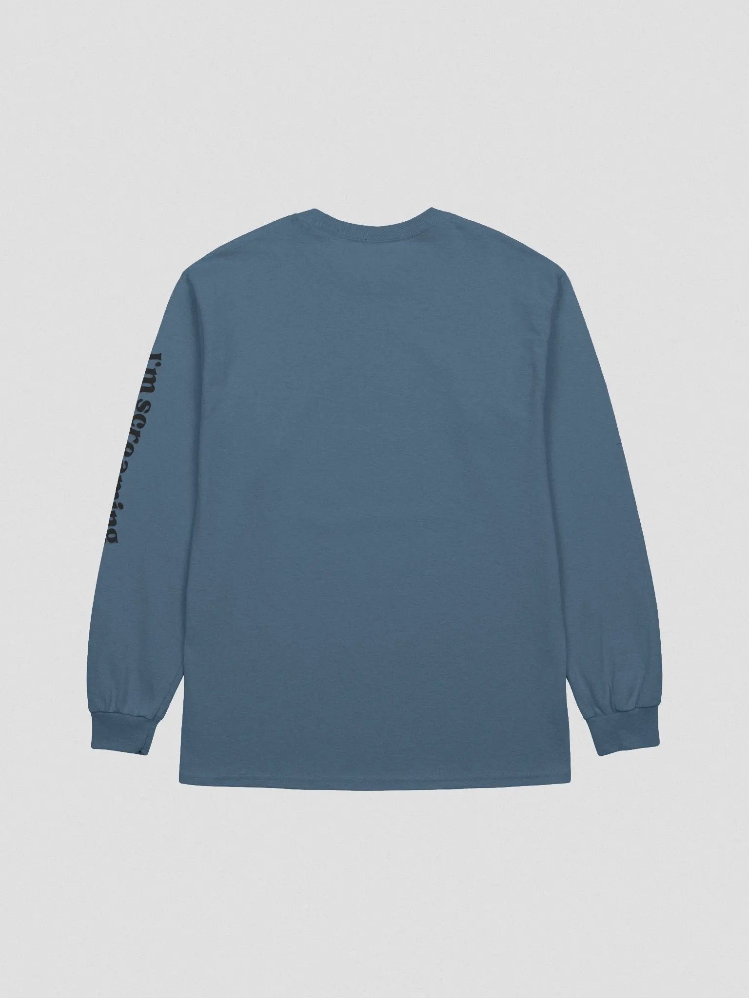 BluebEyes + I'm Screaming Long Sleeve Tee product image (8)