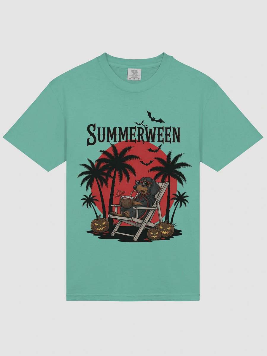 Summerween Vampire Dachshund T-Shirt product image (20)