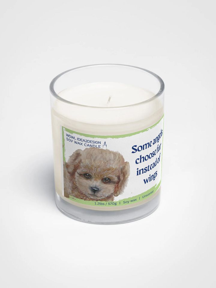 Poodle Dog Lover Best Gift, Large Capacity, Great Value & Eco-Friendly Candle – 1.2 lbs of Pure Serenity product image (2)