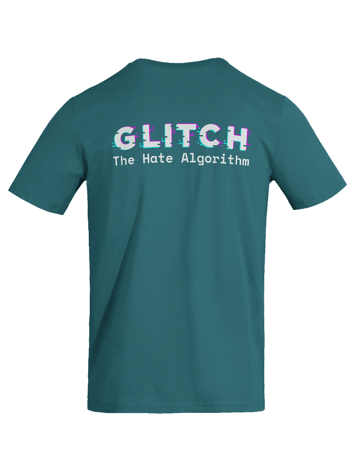 Digital Decency Tee – “Glitch the Hate Algorithm” | Anti-Bullying Organic Cotton T-Shirt — Fulfilled in EU/UK product image (2)