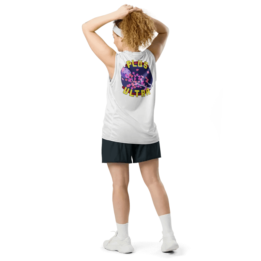 Plus Ultra Basketball Jersey (Back) product image (5)