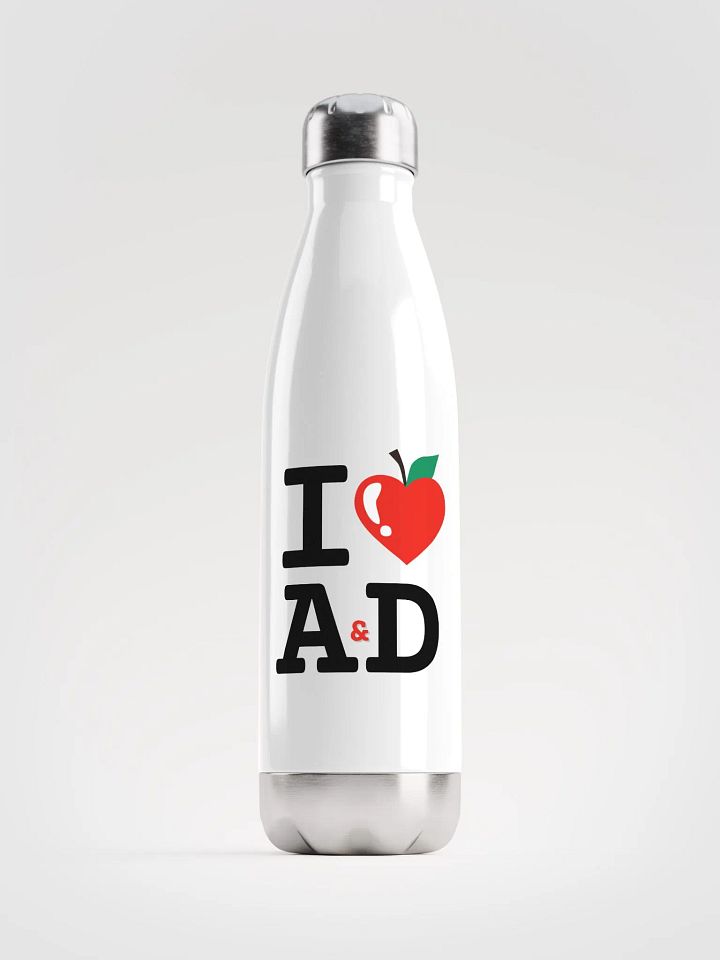 I Heart AD Water Bottle (NY Red) product image (1)