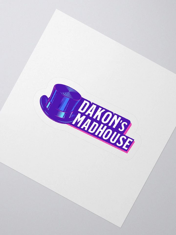 Dakon's Madhouse Bumper Sticker product image (2)