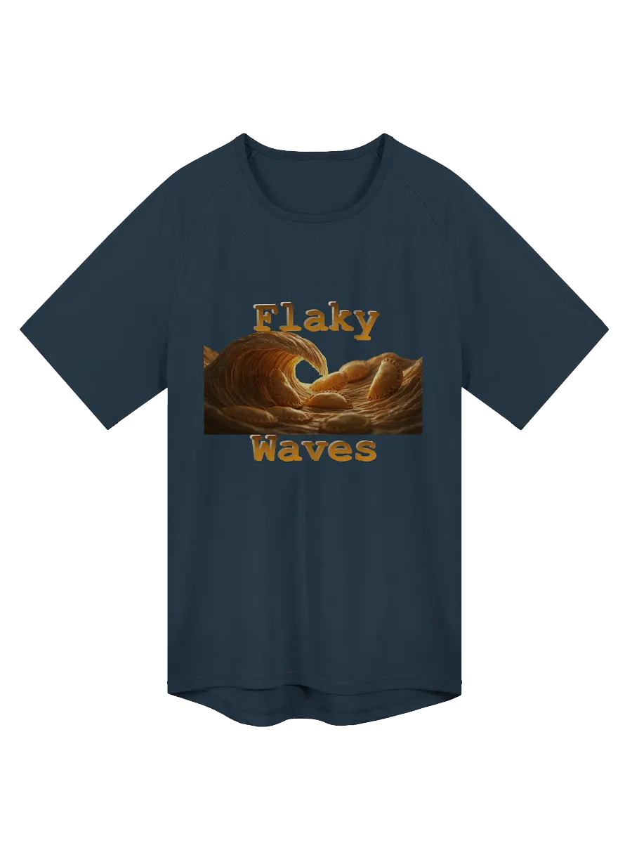 Gradient Waves Unisex Sports Jersey - Flaky Waves product image (2)