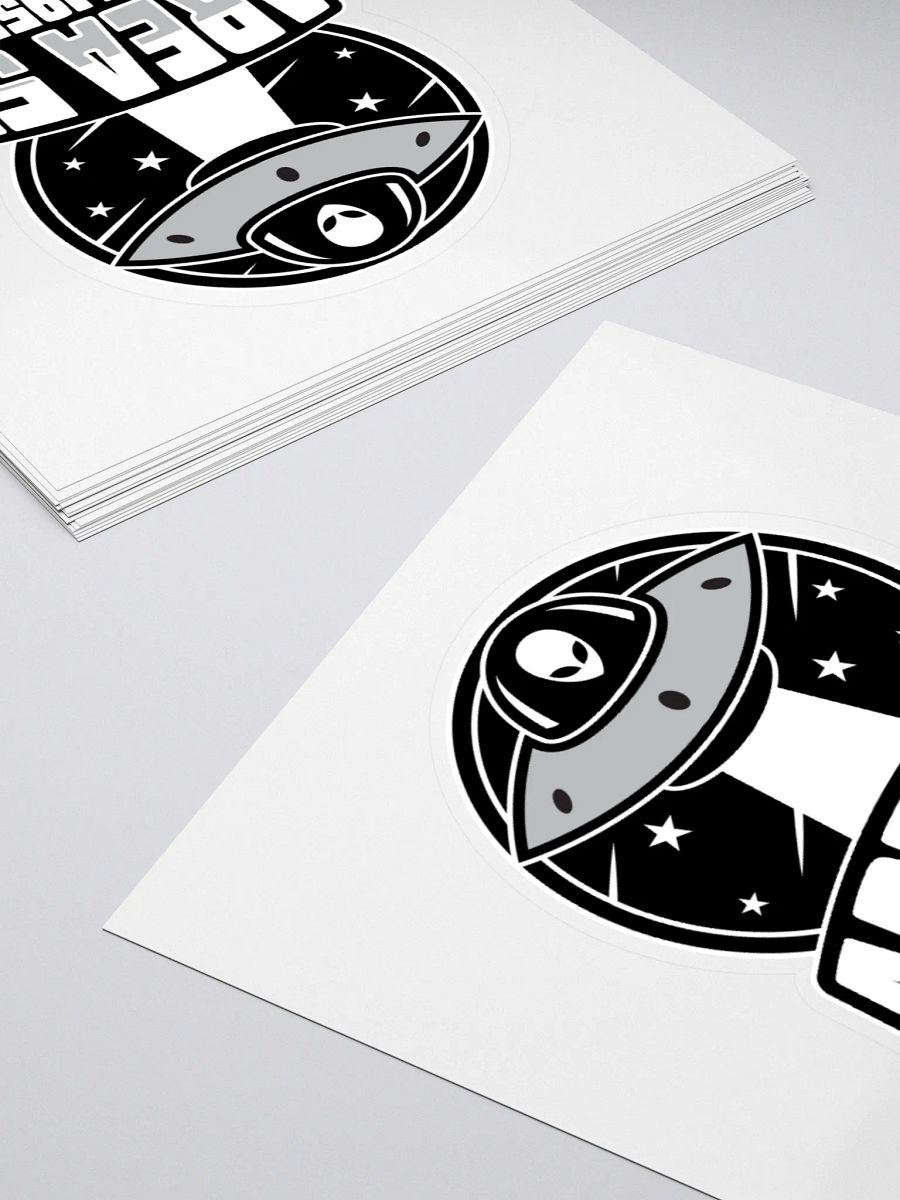 Area 51 Retro UFO Sticker product image (10)