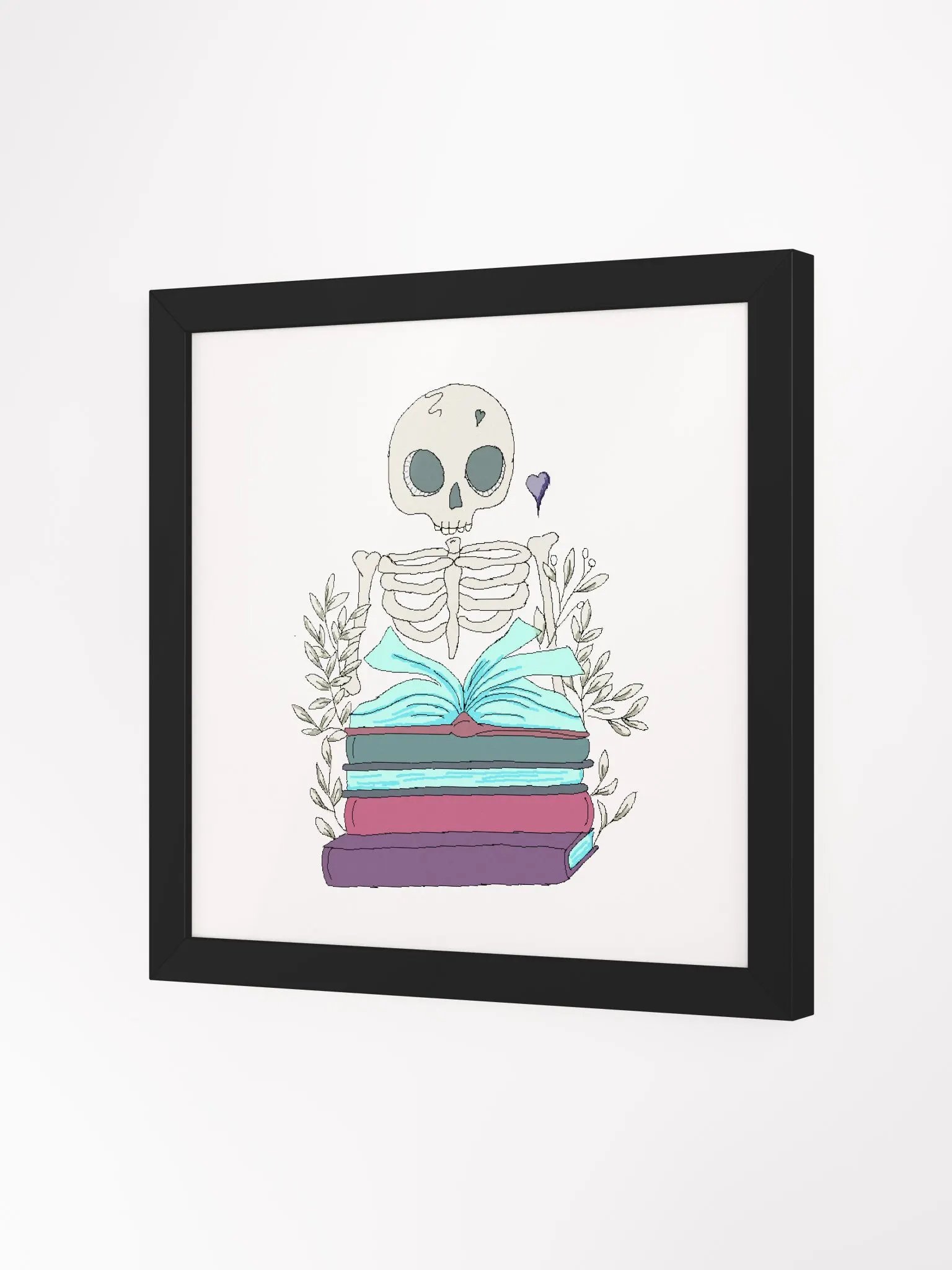 Skelly Book Club Framed Poster product image (2)