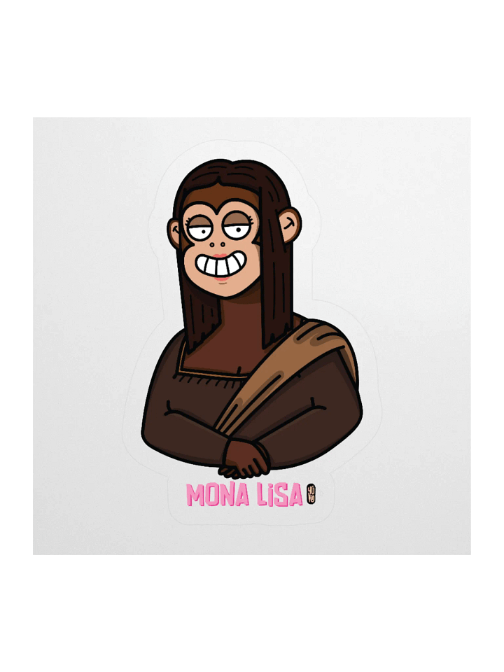 Mona Lisa - Sticker (Kiss Cut) product image (1)