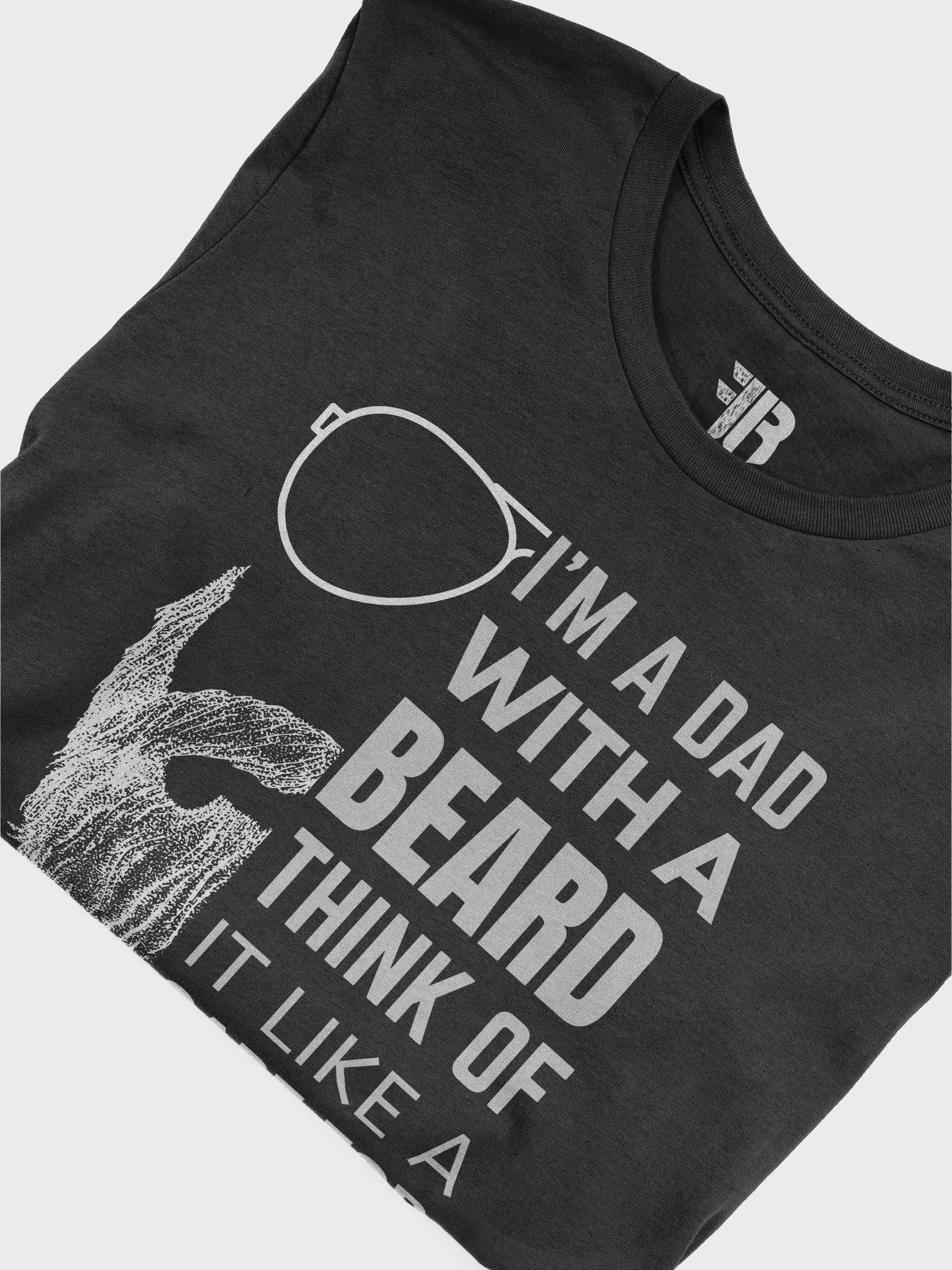 DAD WITH A BEARD TEE (B/C/O) product image (5)