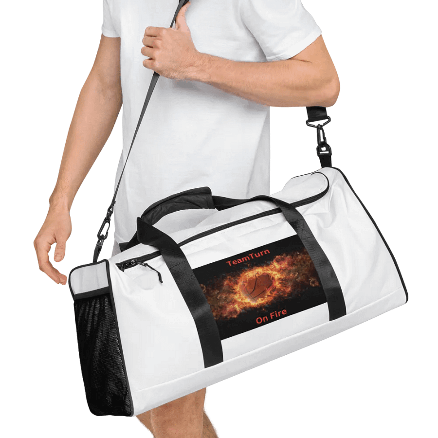 Flame Dunk All-Over Duffle Bag product image (8)
