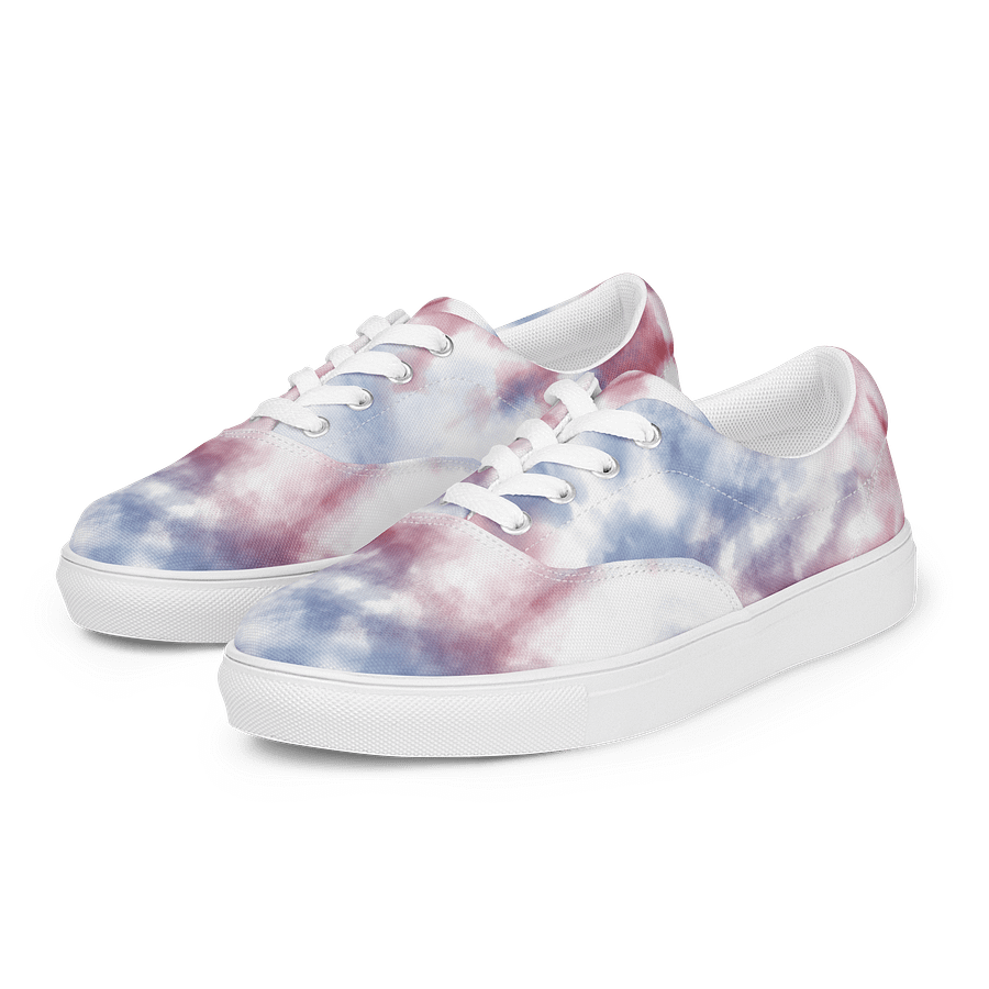 Rhapsody in Blue and Red Canvas Shoes product image (2)