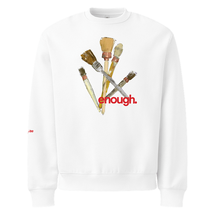 enough hand-drawn sweatshirt product image (1)