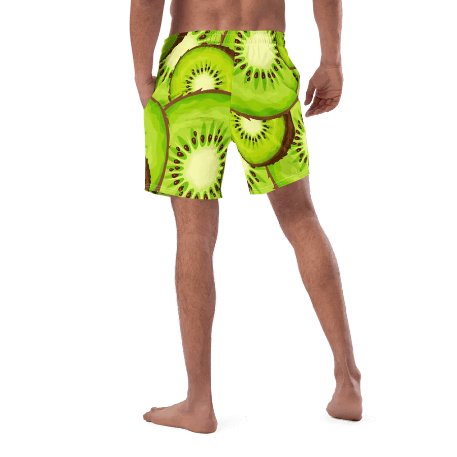 Kiwi Slice Paradise Swim Trunks product image (5)