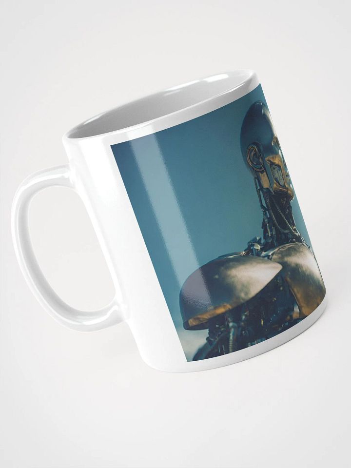 Machine Man Mug (White) product image (2)