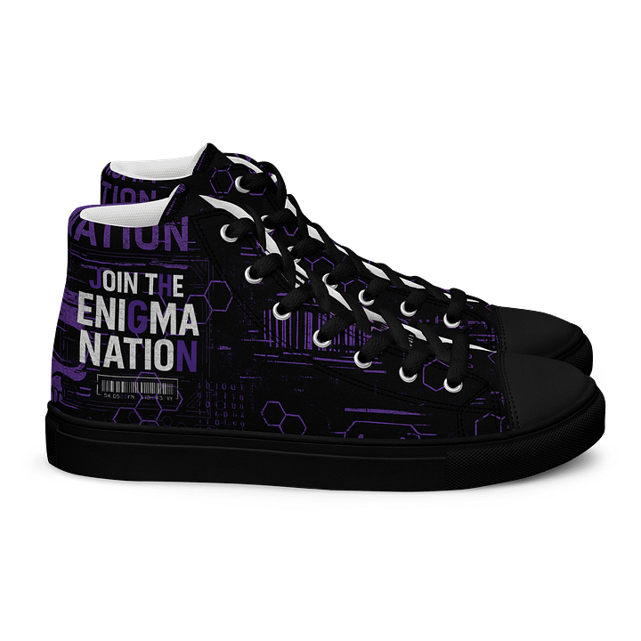 Enigma Nation Men's High Top product image (2)