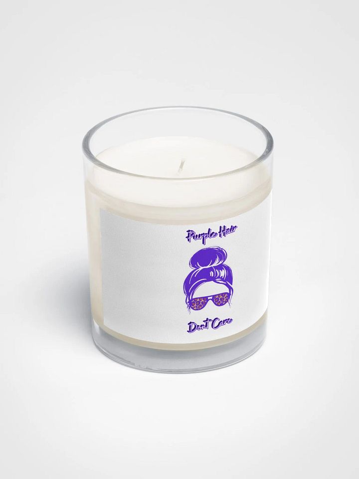 Purple Hair, Don't Care Soy Wax Candle product image (2)