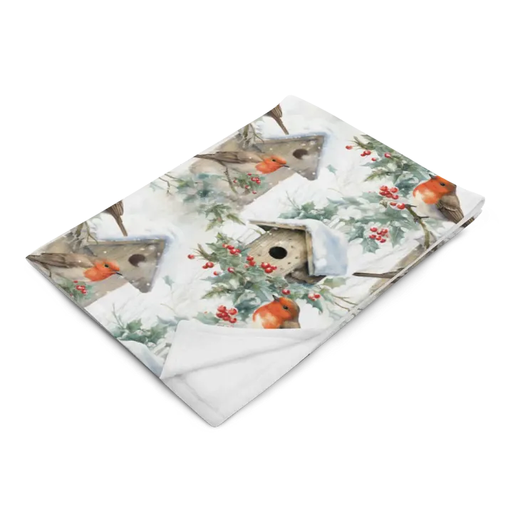 Winter Bird Blanket product image (2)