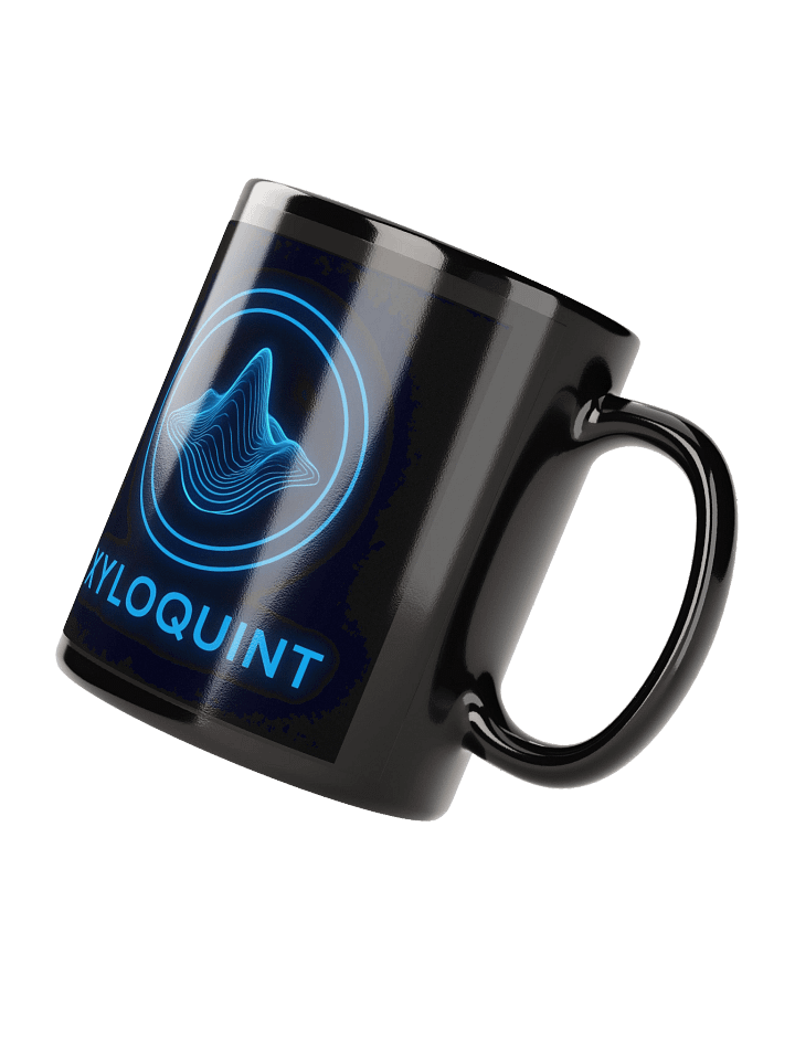 Neon Blue Xyloquint Mug Left Handed product image (2)