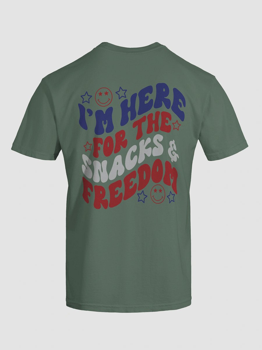 Snacks & Freedom Patriotic Tee product image (73)