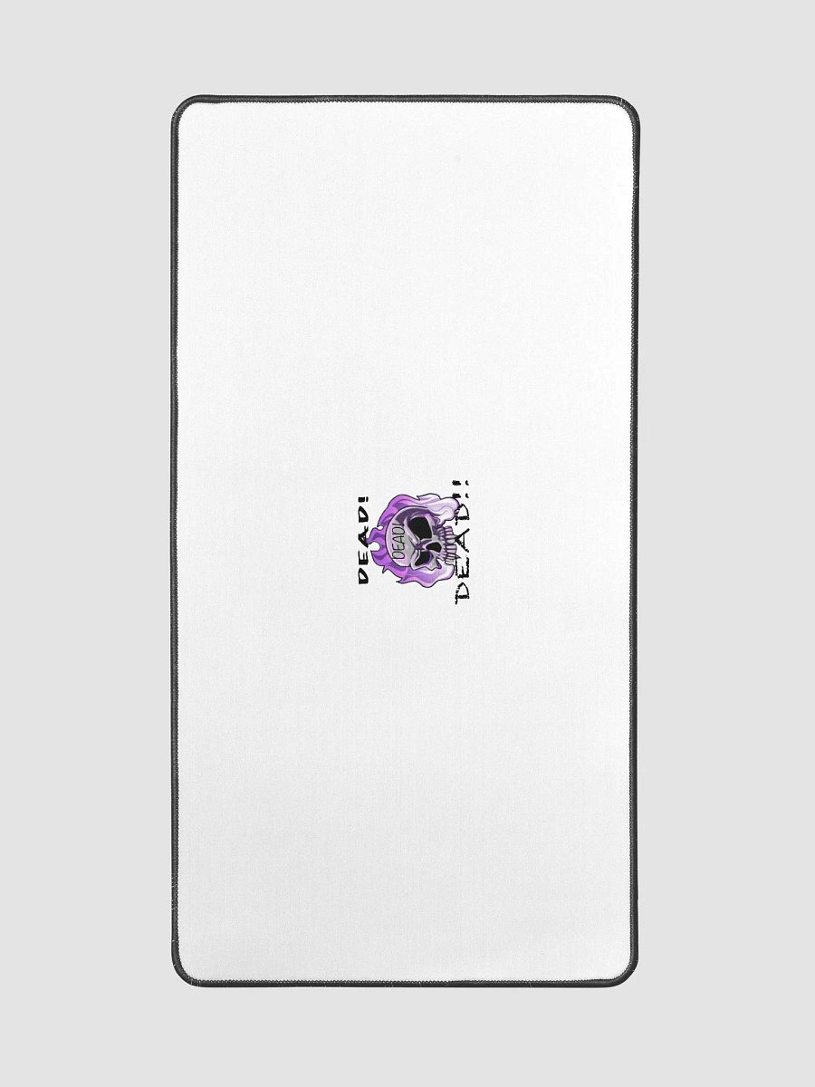 Flaming Skull Desk Mat product image (2)