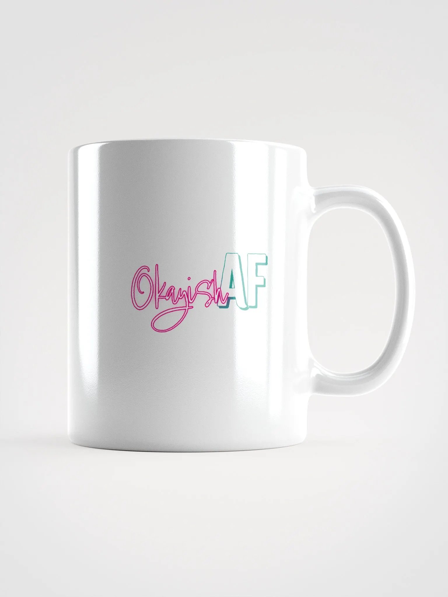 F*ck Grass, Stay Indoors Mug White 20oz product image (4)