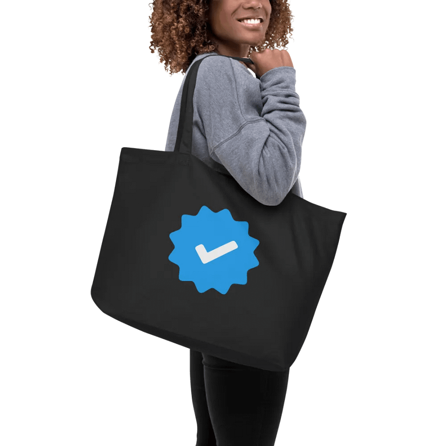 Verified Organic Tote Badge product image (9)