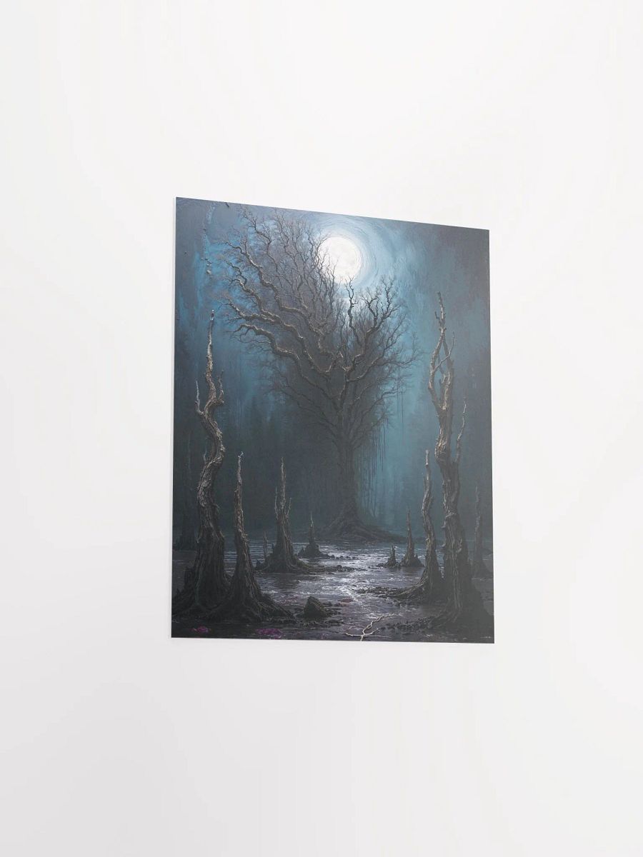 Moonlit Forest - Matte Paper Poster product image (16)