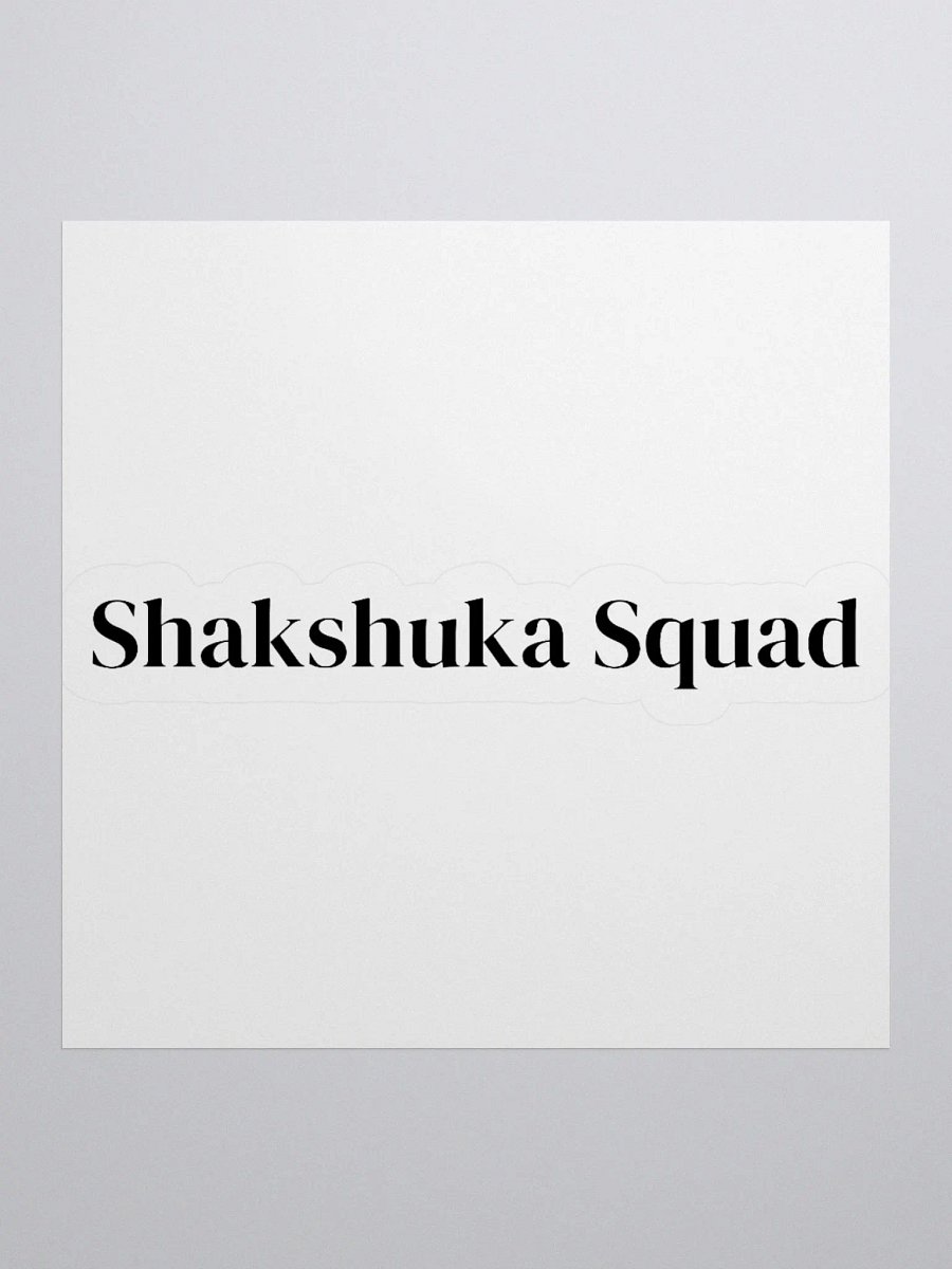 Shakshuka Squad Kiss Cut Stickers product image (16)