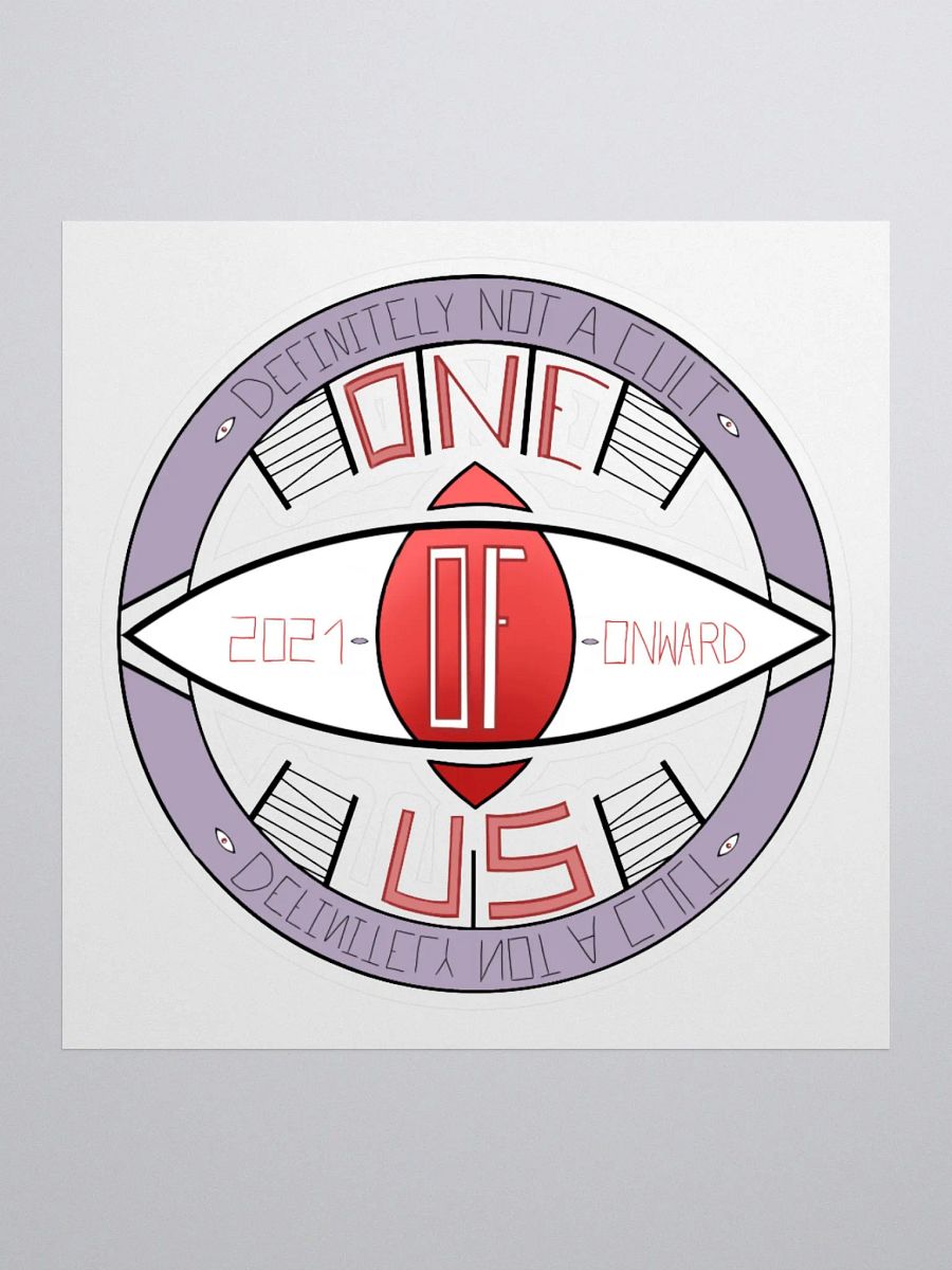 Not-A-Cult Sticker product image (1)