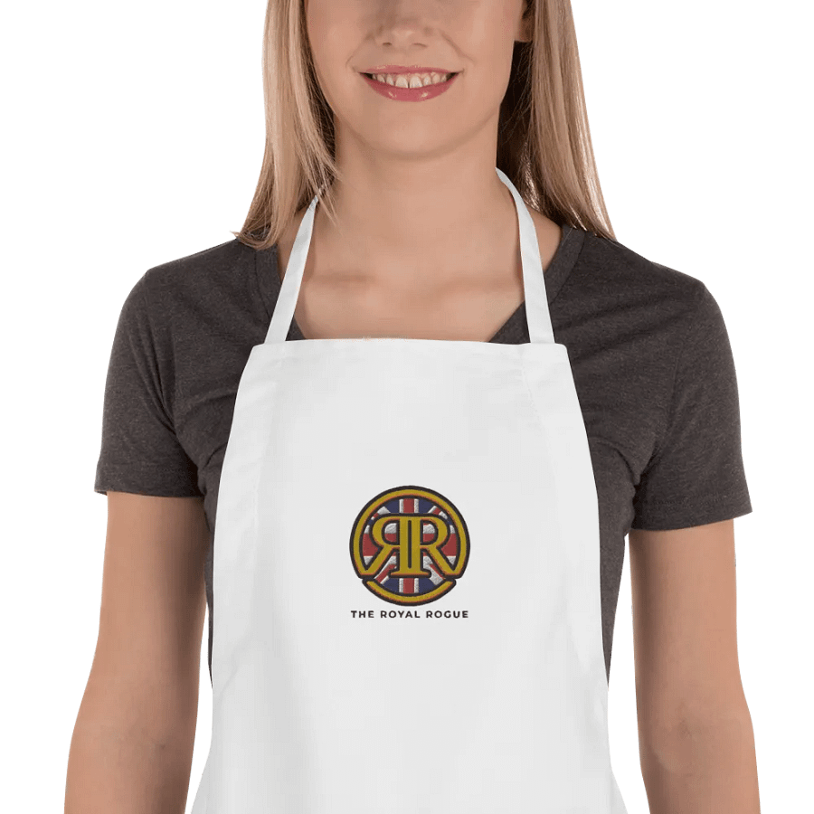 The Royal Rogue Apron (White) product image (1)