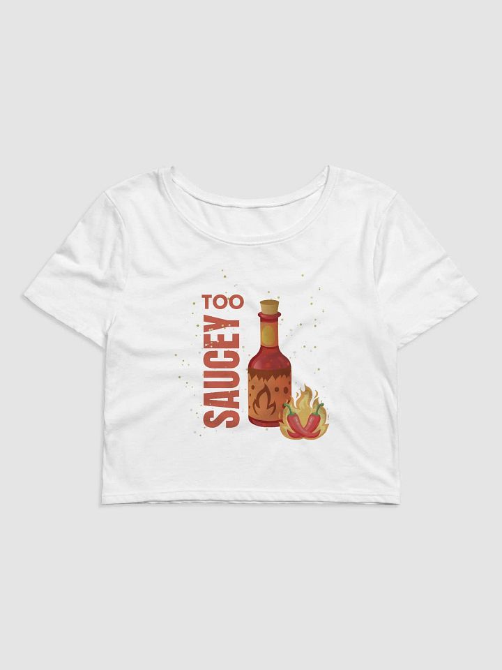 Women's Crop Too Saucey T-Shirt product image (23)