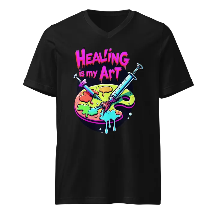 Healing Artistry V-Neck Tee product image (1)
