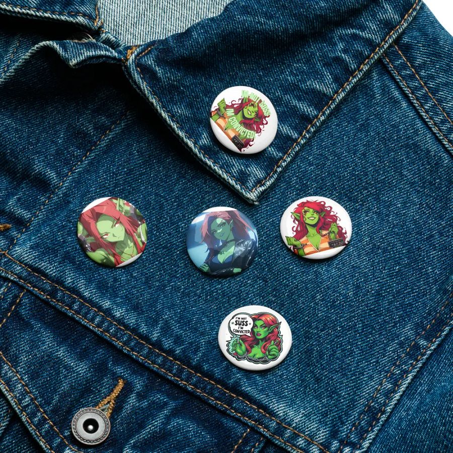 I'm Not Suss, I'm Convicted Pins product image (16)